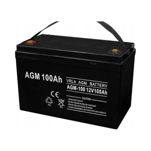 Akumulator AGM 12V 100 Ah 6AKUXAG100