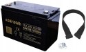 Akumulator AGM 12V 100 Ah 6AKUXAG100
