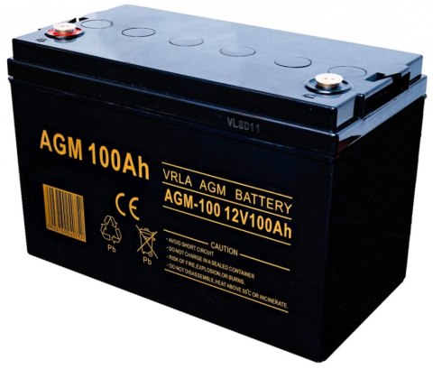 Akumulator AGM 12V 100 Ah 6AKUXAG100