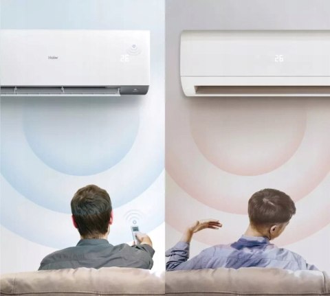 Klimatyzator ścienny Haier Serene Plus Black 2,6kW jednostka wewnętrzna