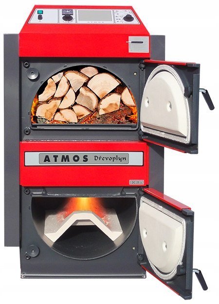 Kocioł piec zgazowujący drewno ATMOS DC 32 S 5 klasa ecodesign