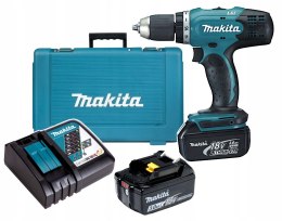 Wiertarko-wkrętarka 18V DDF453RFE Makita / 2 x 3,0Ah