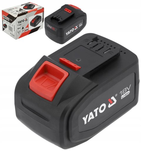 YATO AKUMULATOR 18V LI-ION 6,0AH 6Ah BATERIA ŁADOWARKA NARZĘDZI 18V SZYBKA
