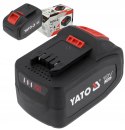 YATO AKUMULATOR 18V LI-ION 6,0AH 6Ah BATERIA ŁADOWARKA NARZĘDZI 18V SZYBKA