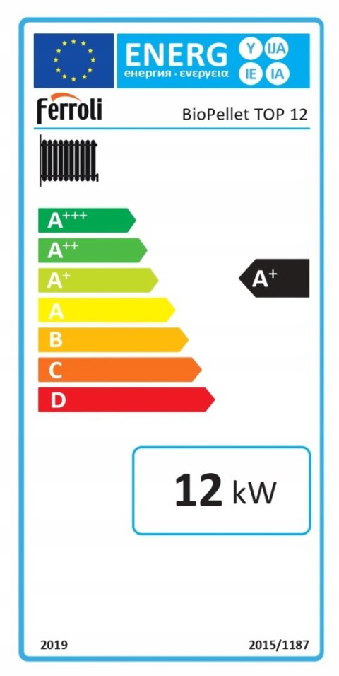 KOCIOŁ Ferroli BIOPELLET TOP 12KW 5klasa dostępny