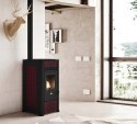 PIEC PIECYK KOMINEK NA PELLET EVA CALOR LUCILLA 9 kW Z NADMUCHEM ZDOBIENIA