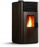 Piec na pellet Anita 12 kW Sannover czarny klasa A+