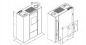 Piec/piecyk na pellet Eva Calor PIA 11 kW z DGP - SLIM biały