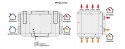 Rekuperator AQUILA 305 lewy sufitowy Centrala wentylacyjna 305 VARP305L