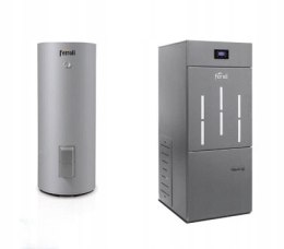 Zestaw Ferroli Piec na pellet BIOPELLET PRO 24 wymiennik ECOUNIT F300 257L