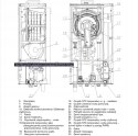 Kocioł gazowy kondensacyjny 1F Silver Pro 25kW Termet WKJ6111000000/PL1T