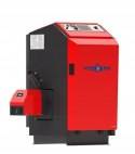 Kocioł na pellet Atmos D 25 P - 24 kW, stalowy, automatyczne spalanie