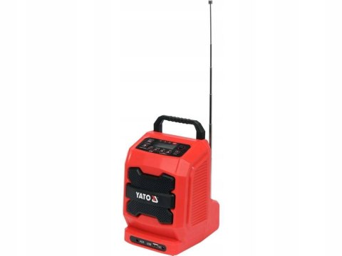 Radio budowlane akumulatorowo-sieciowe 18V YT-82940 Yato / bez aku