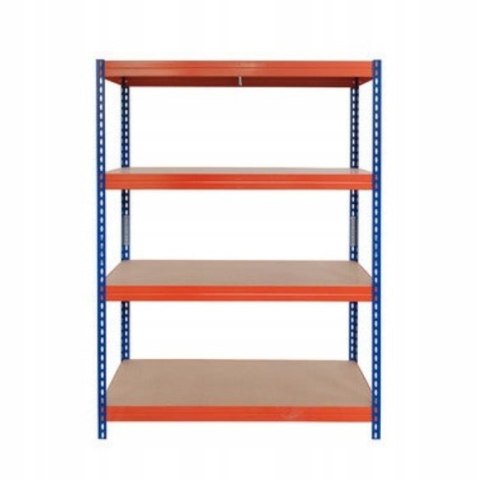 Regał magazynowy Rivet wymiary 192x100x50 cm 4 półki 300 kg
