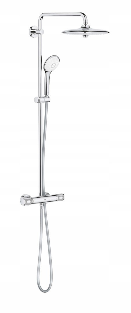 System prysznicowy Euphoria 260 termostat montaż ścienny chrom 27296003