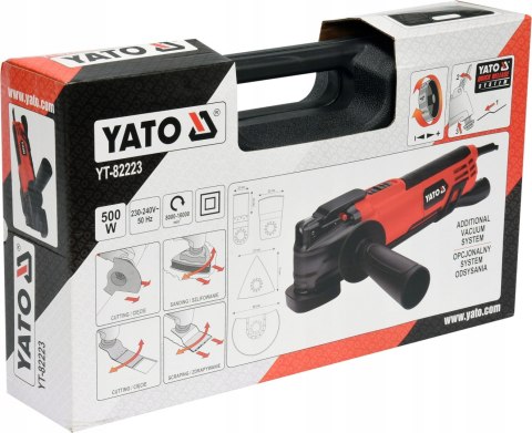 Wielofunkcyjne urządzenie oscylacyjne 500W YT-82223 Yato