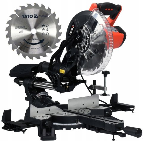 YATO Pilarka Piła UKOŚNICA 1800W z posuwem LASEREM 255mm YT-82173