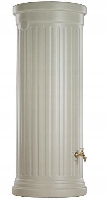 Zbiornik na deszczówkę COLUMN 2000L sandstone 326540 naziemny