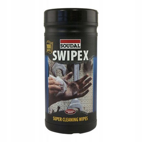 Zestaw 6x Ściereczki czyszczące Soudal Swipex 100 sztuk