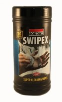 Zestaw 6x Ściereczki czyszczące Soudal Swipex 100 sztuk