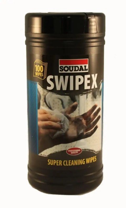 Zestaw 6x Ściereczki czyszczące Soudal Swipex 100 sztuk