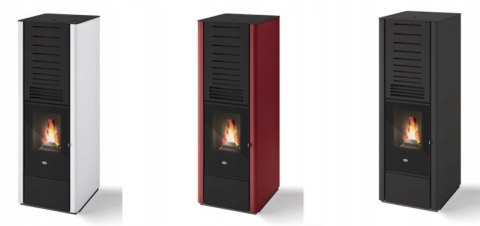 Piec na pellet Eva Calor Karen 9 kW duży zbiornik na pellet 45kg