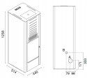 Piec na pellet Eva Calor Karen 9 kW duży zbiornik na pellet 45kg