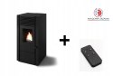 Piec piecyk kominek na pelet pellet Marisa 9kW+DGP z pilotem