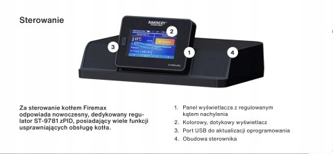 Kocioł na pellet RAKOCZY Firemax 190 10 kW STANDARD