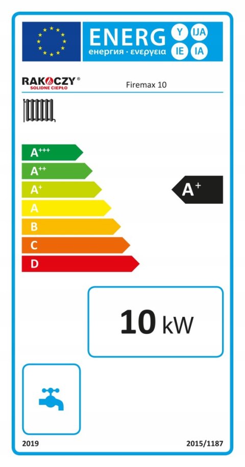 Kocioł na pellet RAKOCZY Firemax 190 10 kW STANDARD