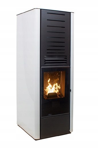 Piec na pellet Eva Calor Karen 9 kW duży zbiornik na pellet 45kg