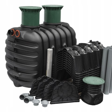 Oczyszczalnia przydomowa zestaw z komorami rozsączającymi 3400L W-265TM