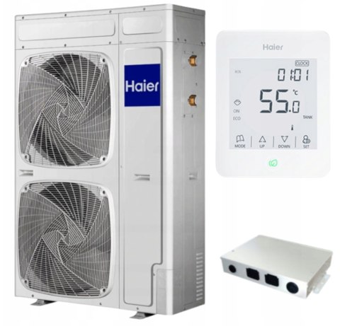 Pompa Ciepła MONOBLOK Haier 12 kW CO+CWU R32