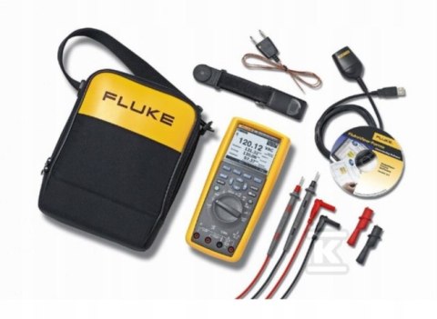Multimetr przemysłowy TRUE-RMS FLUKE 289/FVF/EUR z oprogramowaniem, 3947812